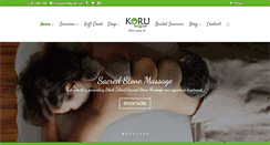 Desktop Screenshot of koruecospa.com